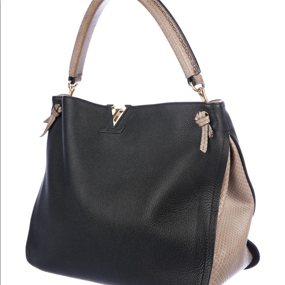 Louis Vuitton Handbags - Louis Vuitton Taurillon Tournon Hobo Bag GM